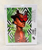 500 Piece Red Love Puzzled by Art Puzzle - Brand New!