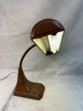 Vintage Art Specialty Chicago Goose Neck Desk Lamp - Works!
