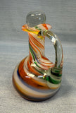 Marble Swirl Hand Blown Cruet with Stopper