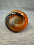 Marble Swirl Hand Blown Cruet with Stopper