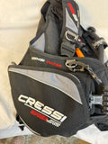 Cressi Back Jac Scuba BCD, Size Large - Excellent Condition