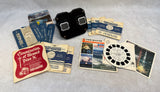 Vintage Sawyer's Bakelite View-Master with 12 Reels - DC, Space, Circus & Canonization of Pius X