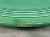 Vintage 1940s Fiestaware 12" Round Green Platter