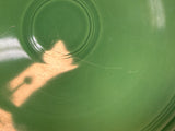 Vintage 1940s Fiestaware 12" Round Green Platter