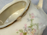 Vintage Homer Laughlin Republic Gravy Boat & Sugar Bowl with Lid