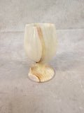 Quartz Agate Stone 5 in Goblets - Set of 5
