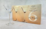 Lenox Tuscany Classics Classic Cocktail Martini Glasses, Set of 6 - Brand New!