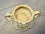 Vintage Homer Laughlin Republic Gravy Boat & Sugar Bowl with Lid
