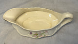 Vintage Homer Laughlin Republic Gravy Boat & Sugar Bowl with Lid