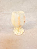 Quartz Agate Stone 5 in Goblets - Set of 5