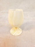 Quartz Agate Stone 5 in Goblets - Set of 5