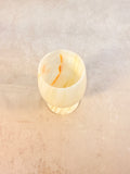 Quartz Agate Stone 5 in Goblets - Set of 5
