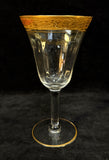 Vintage Tiffin-Franciscan Special Minton Gold-Rimmed Goblets - Set of 6