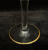 Vintage Tiffin-Franciscan Special Minton Gold-Rimmed Goblets - Set of 6