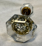 Antique Clear Glass Door Knob Sets with Spindles - 4 Different Pairs