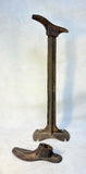Antique Eclipse Cobbler's Shoe Form Stand with 2 Molds