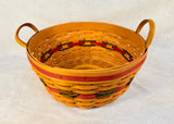 Longaberger 1999 Holiday Hostess Pinecone Basket with Liners