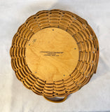 Longaberger 1999 Holiday Hostess Pinecone Basket with Liners