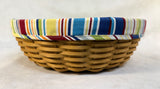Longaberger 2001  Serve Around Basket with Liners & Lid