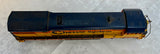 Vintage HO Scale Chessie System Engine and Model Train Box Cars