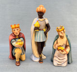 VTG Hummel Goebel 12 pc Nativity Figurines 214 TM3 1951 W Germany - Some Repairs PFC