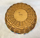 Longaberger 2001  Serve Around Basket with Liners & Lid