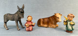 VTG Hummel Goebel 12 pc Nativity Figurines 214 TM3 1951 W Germany - Some Repairs PFC