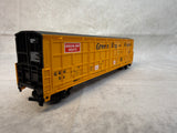 Vintage HO Scale Chessie System Engine and Model Train Box Cars