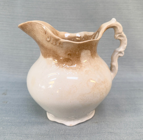 Antique British Ironstone Pitcher