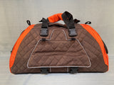 Jet Set Bag Pet Carrier - Medium, Orange & Brown