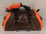 Jet Set Bag Pet Carrier - Medium, Orange & Brown