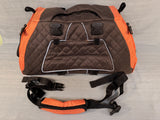 Jet Set Bag Pet Carrier - Medium, Orange & Brown