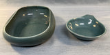 Pair of Russel Wiright Steubenville Serving Pieces