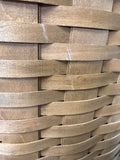 1986 Longaberger 22" Hamper Basket with Attached Lid