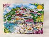1000 Piece Coast of Italy Galison Puzzle - Certified Complete!
