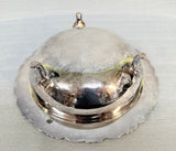 Wm. Rogers Silver Plate Chafing Dish with Pyrex Insert
