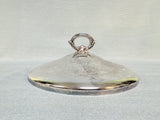 Wm. Rogers Silver Plate Chafing Dish with Pyrex Insert
