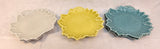 Woodfield Steubenville Buffet Plates - 2 Gray, 2 Golden Fawn, 2 Seafoam - Lot of 6