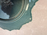 Woodfield Steubenville Buffet Plates - 2 Gray, 2 Golden Fawn, 2 Seafoam - Lot of 6