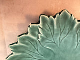 Woodfield Steubenville Seafoam and Gray Buffet Plates - Lot of 6