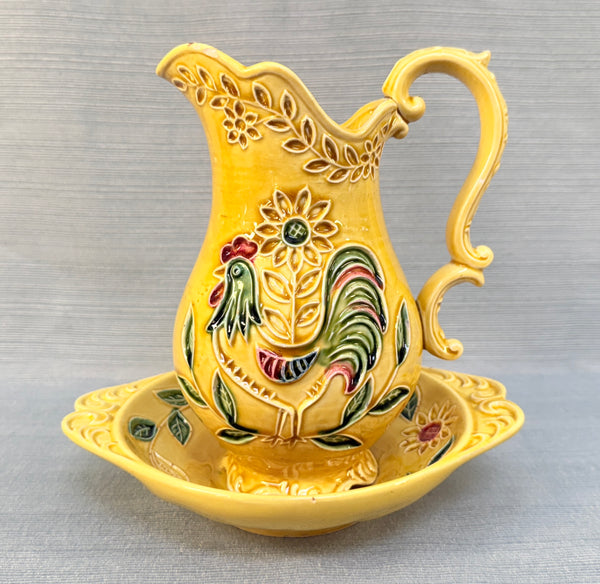 Vintage Napcoware Pitcher and Bowl