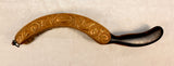 Antique Art Nouveau Copper Crumb Dust Pan and Broom Set