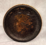 Antique 6" Round Colombia Celluloid Photo Portait Mounted on Tin, c. 1900