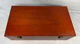 Vintage Bocce Ball Set in Wood Case