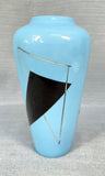 Turquoise Modernist Vase