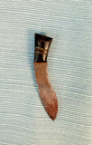 Kukri Knife Set from South Asia (Missing 1 Knuckle Blade)