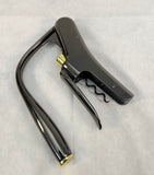 Williams Sonoma Lever Wine Opener, Gunmetal with Gold - Brand New!
