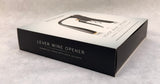 Williams Sonoma Lever Wine Opener, Gunmetal with Gold - Brand New!