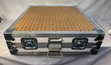 Road Cases Portable Pegboard Table Top Display Case 24x24