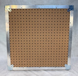 Road Cases Portable Pegboard Table Top Display Case 24x24